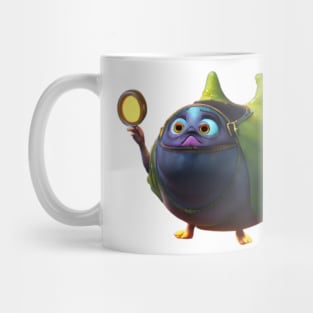 Blue Tanuki Mystical Creature Mug